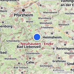 Kartenvorschau Neuhausen - Enzkr