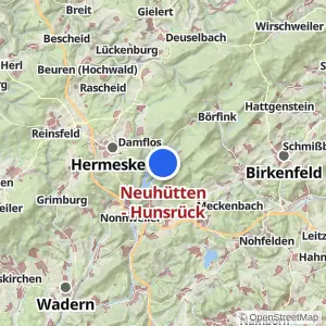 Kartenvorschau Neuhütten - Hunsrück