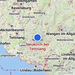 Kartenvorschau Neukirch bei Tettnang
