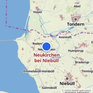 Kartenvorschau Neukirchen bei Niebüll
