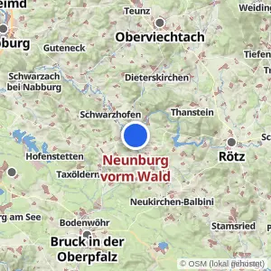 Kartenvorschau Neunburg vorm Wald