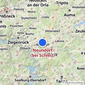 Kartenvorschau Neundorf (bei Schleiz)