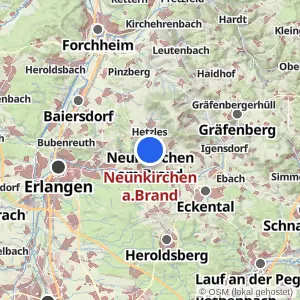 Kartenvorschau Neunkirchen a.Brand