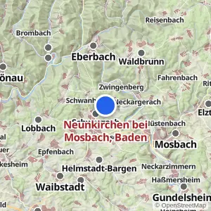 Kartenvorschau Neunkirchen bei Mosbach, Baden