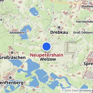 Kartenvorschau Neupetershain