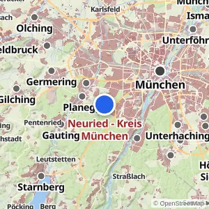 Kartenvorschau Neuried - Kreis München