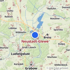 Kartenvorschau Neustadt-Glewe