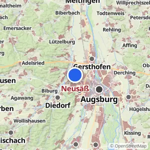 Kartenvorschau Neusäß
