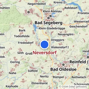 Kartenvorschau Neversdorf