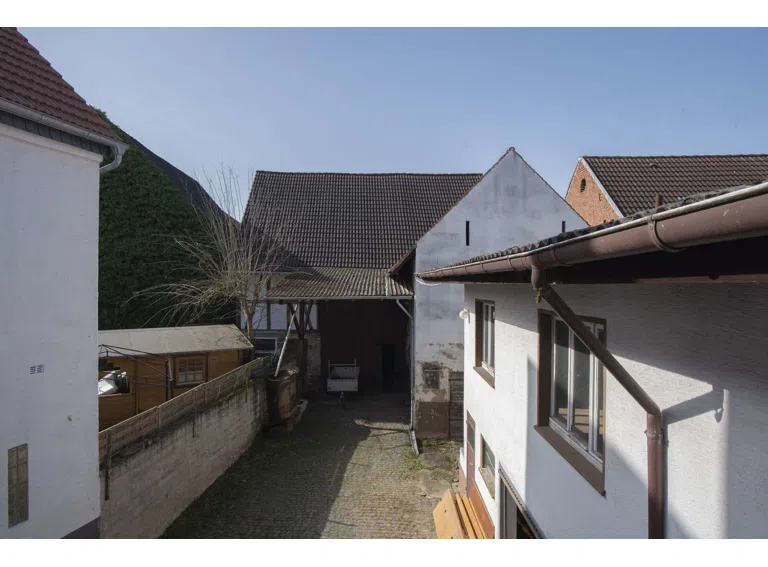 Blick in den Hof