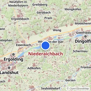 Kartenvorschau Niederaichbach