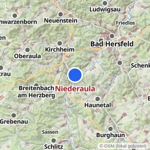 Kartenvorschau Niederaula