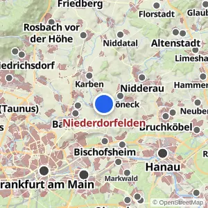 Kartenvorschau Niederdorfelden