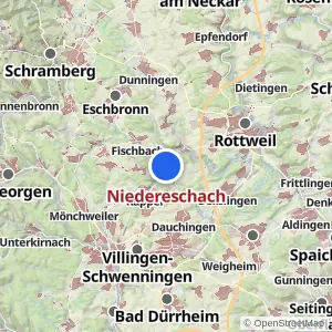 Kartenvorschau Niedereschach