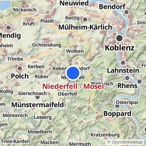 Kartenvorschau Niederfell - Mosel