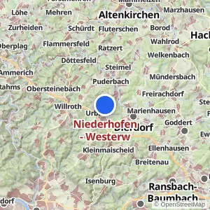 Kartenvorschau Niederhofen - Westerw
