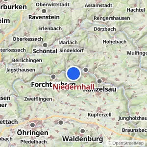 Kartenvorschau Niedernhall