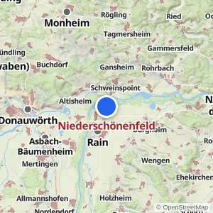 Kartenvorschau Niederschönenfeld