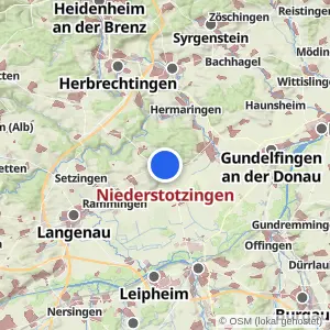 Kartenvorschau Niederstotzingen