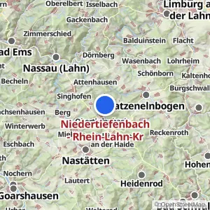 Kartenvorschau Niedertiefenbach - Rhein-Lahn-Kr