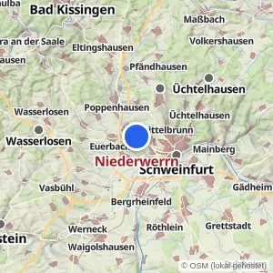 Kartenvorschau Niederwerrn