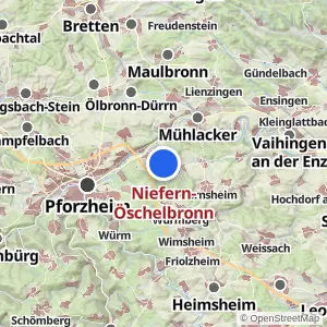 Kartenvorschau Niefern-Öschelbronn