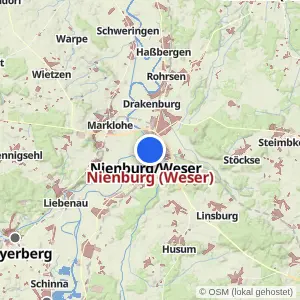 Kartenvorschau Nienburg (Weser)