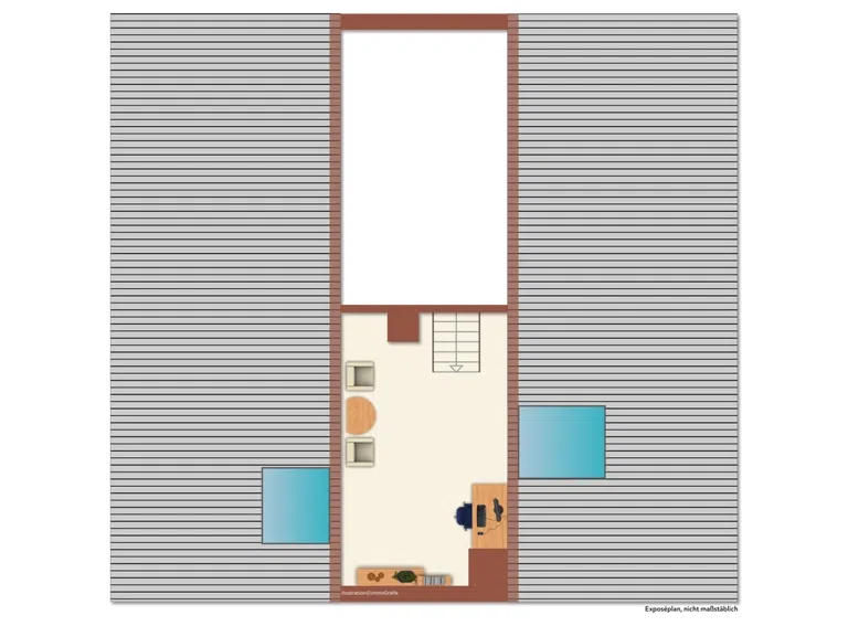 Grundriss Spitzboden