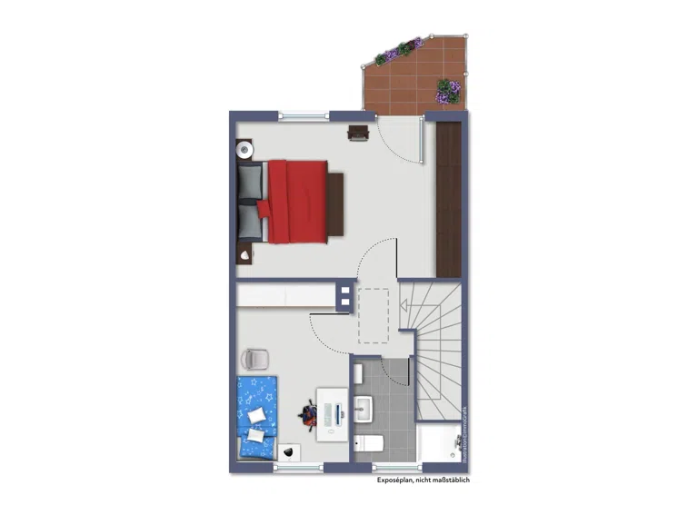 Grundriss Obergeschoss