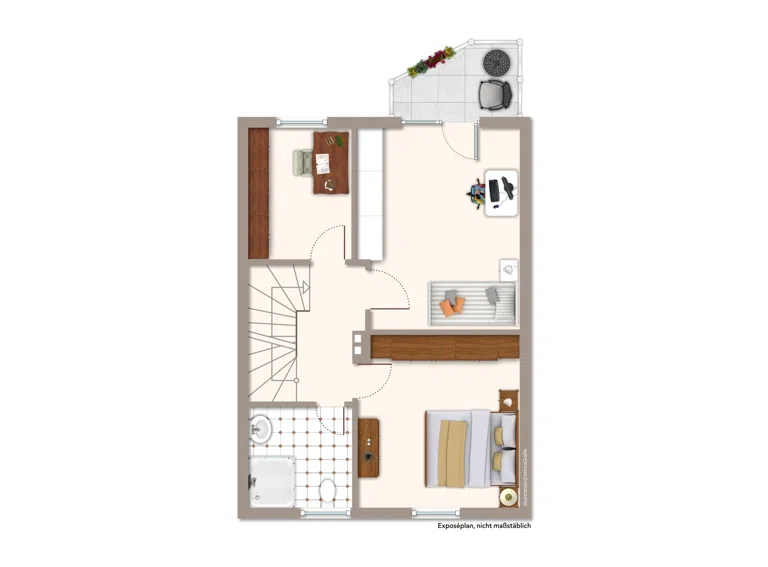 Grundriss Obergeschoss