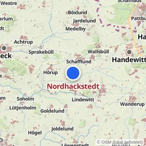Kartenvorschau Nordhackstedt