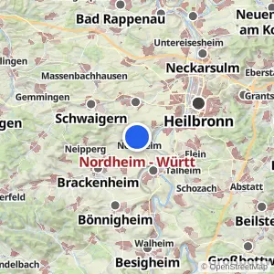Kartenvorschau Nordheim - Württ