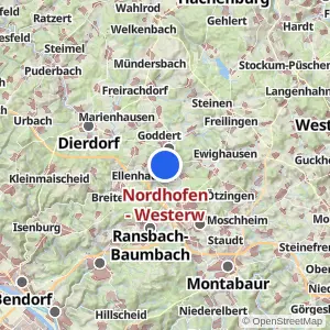 Kartenvorschau Nordhofen - Westerw