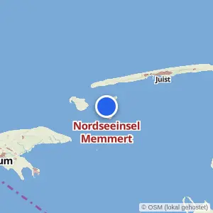 Kartenvorschau Nordseeinsel Memmert