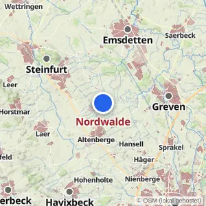 Kartenvorschau Nordwalde