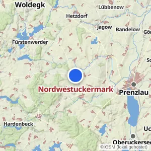 Kartenvorschau Nordwestuckermark