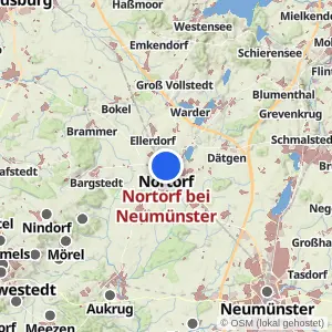 Kartenvorschau Nortorf bei Neumünster