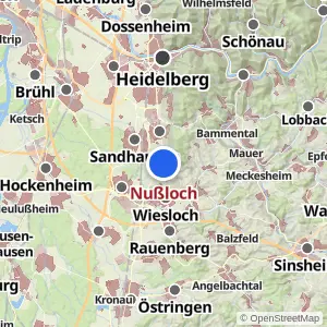 Kartenvorschau Nußloch