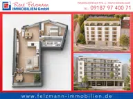 Bild von Neubauprojekt 23 Stadtwohnungen in KfW-55-Effizienzhaus-Standard mit Luft-Wasser-Wärmepumpe Eigentumswohnungen, in Nürnberg, 62.85 m², 2.00 Zi.