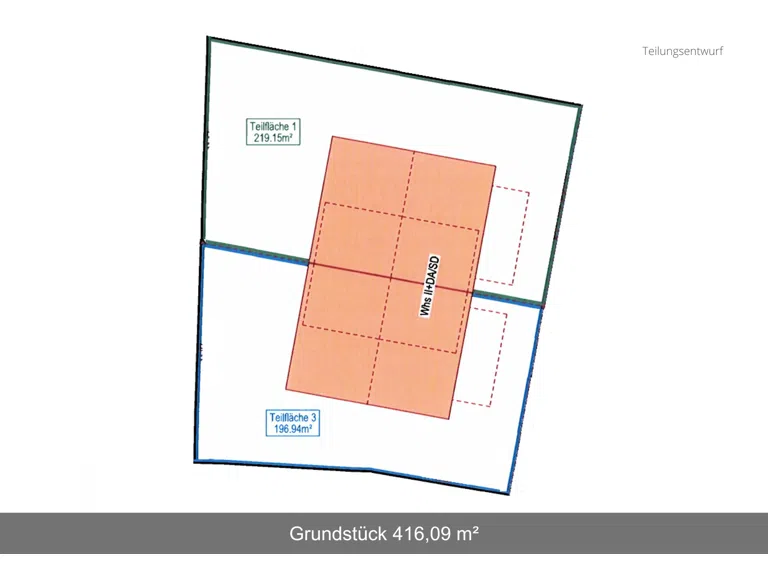 Grundstück 416,09 m²
