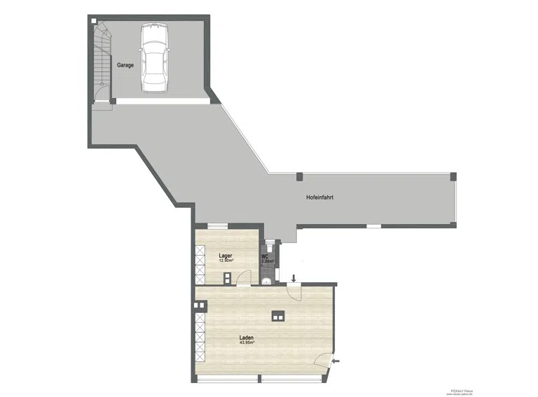 Grundriss Laden 1