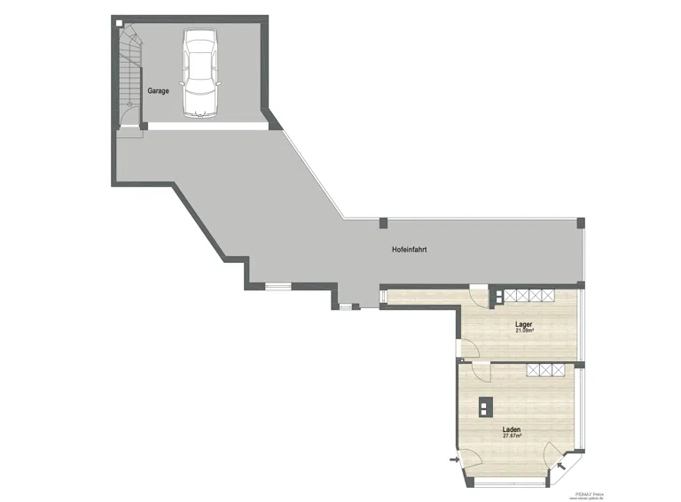 Grundriss Laden 2