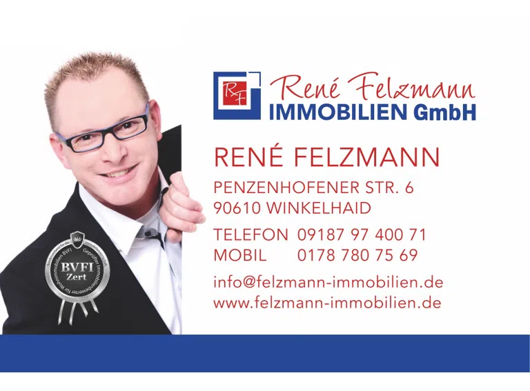 Kontaktdaten Rene Felzmann Immobilien GmbH