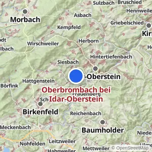 Kartenvorschau Oberbrombach bei Idar-Oberstein