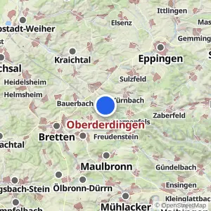 Kartenvorschau Oberderdingen