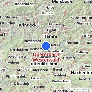 Kartenvorschau Obererbach (Westerwald)