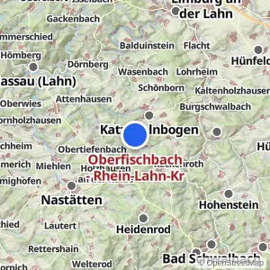 Kartenvorschau Oberfischbach - Rhein-Lahn-Kr