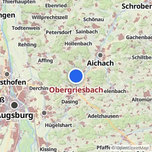 Kartenvorschau Obergriesbach