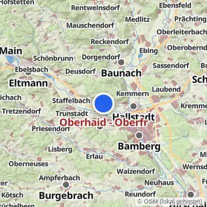 Kartenvorschau Oberhaid - Oberfr