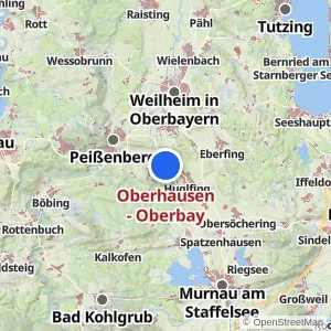 Kartenvorschau Oberhausen - Oberbay